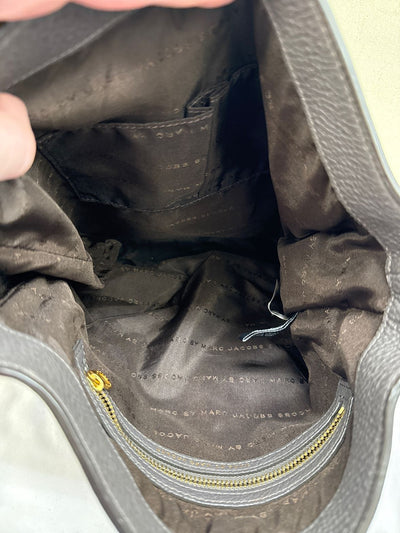Marc by Marc Jacobs Gray Leather Purse Bag