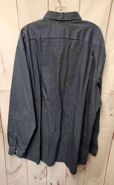 LL Bean Men's Size XXL Tall Blue Shirt