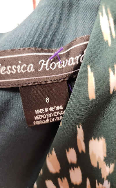 Jessica Howard Women's Size 6 Green Dress
