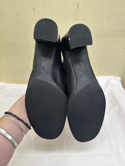 Nine & Co Women's Size 8 Black Pumps Shoes