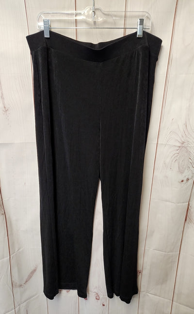 Chico's Women's Size 3 = US 16 Black Pants