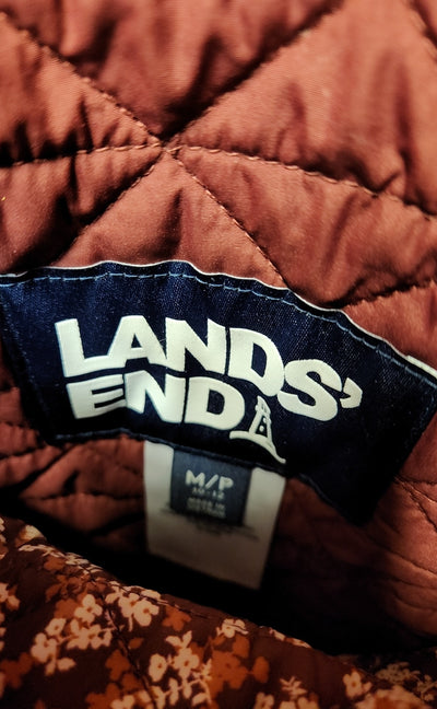 Lands End Women's Size M Petite Red Jacket