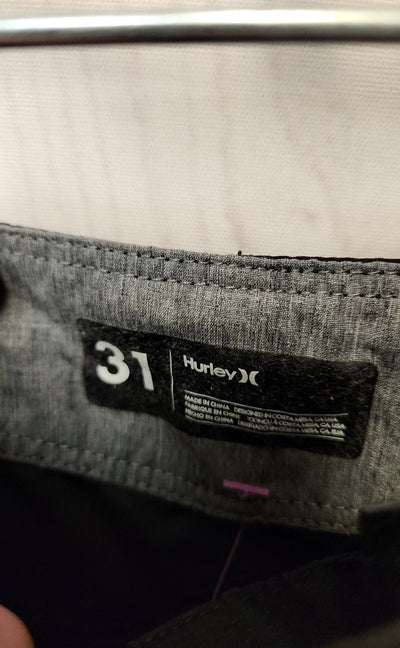 Hurley Men's Size 31 Black Shorts