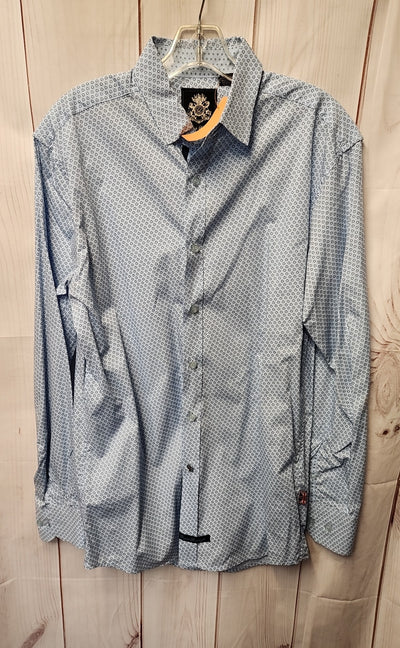 English Laundry Men's Size S Blue Shirt