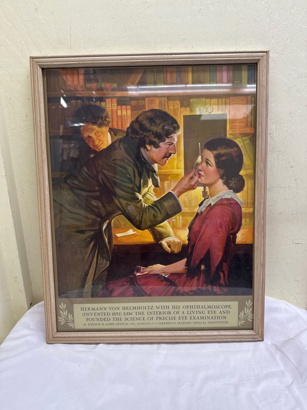Bausch & Lomb Optical Co. Framed Art