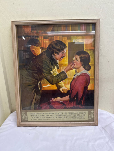 Bausch & Lomb Optical Co. Framed Art