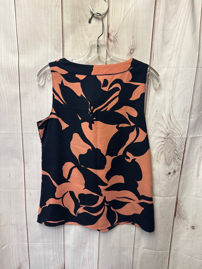 Ann Taylor Women's Size S Pink & Blue Sleeveless Top