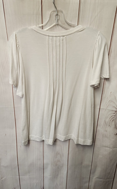 Banana Republic Women's Size XS White Short Sleeve Top