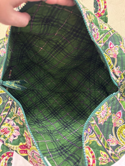 Vera Bradley Green Duffle Bag