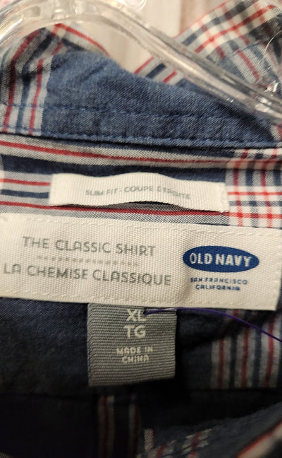 Old Navy Men's Size XL Blue Shirt