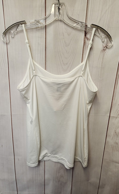 Alfani Women's Size 8 White Sleeveless Top