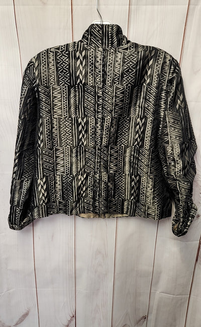 kai Mira Women's Size S Black & Gold Reversible Jacket