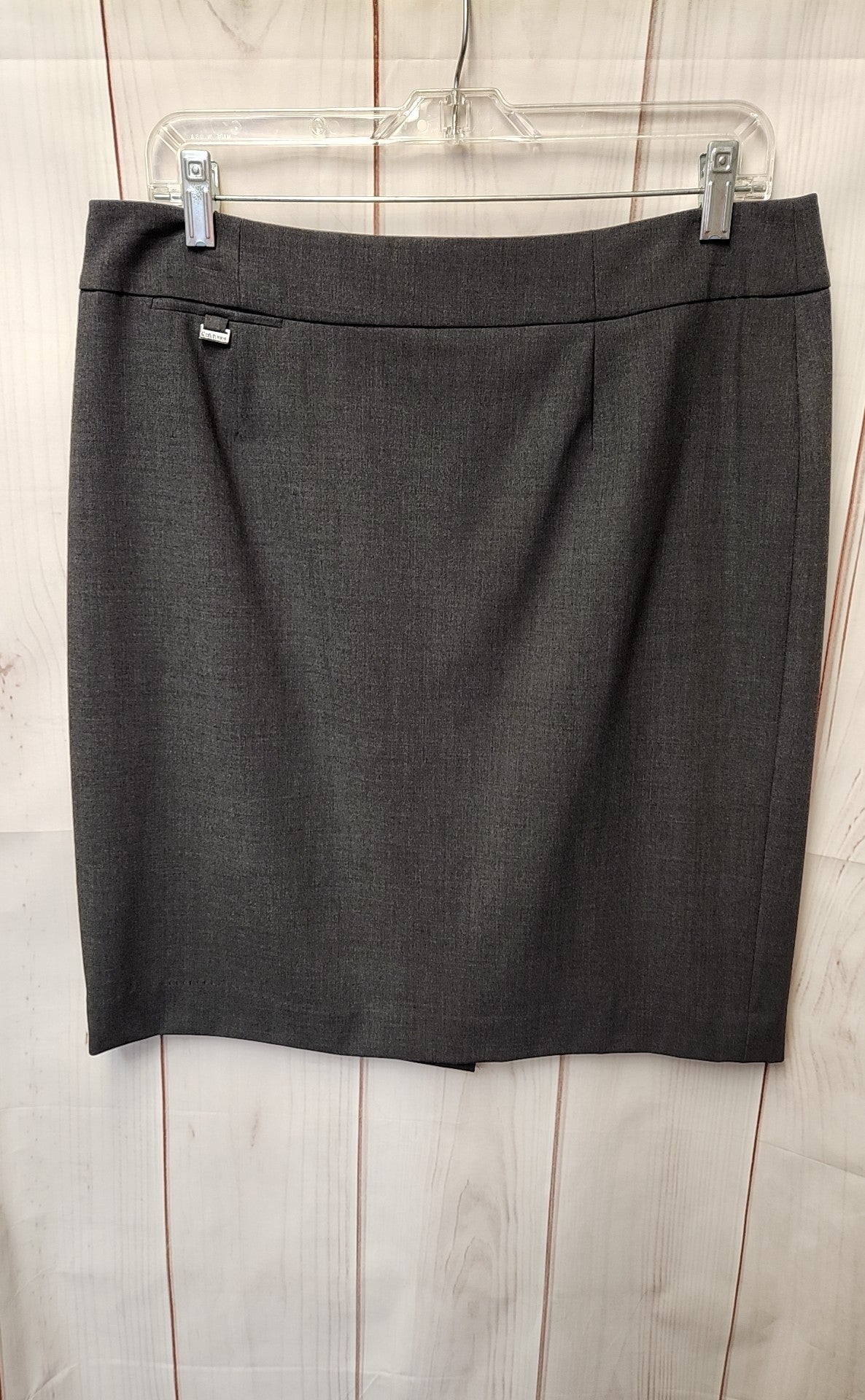 Calvin Klein Women's Size 12 Gray Skirt