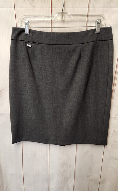 Calvin Klein Women's Size 12 Gray Skirt