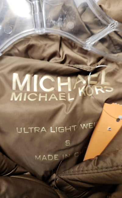Michael Kors Women's Size S Brown Coat