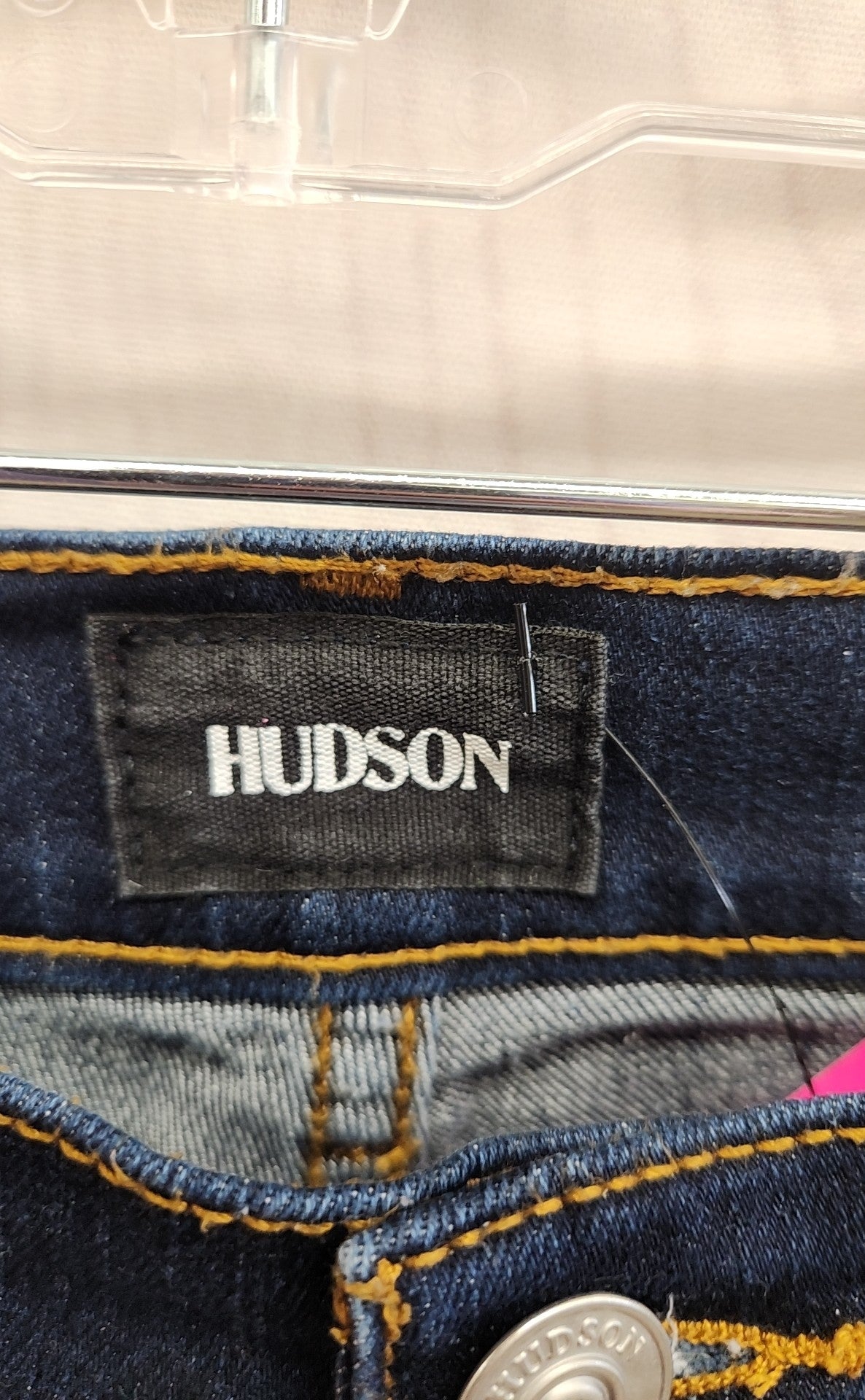 Hudson Women's Size 27 (3-4) Natalie Super Skinny Blue Jeans