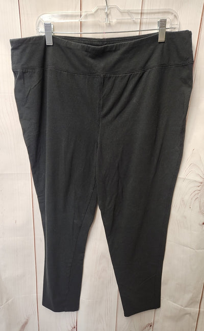 Just My Size Women's Size 3X Black Leggings