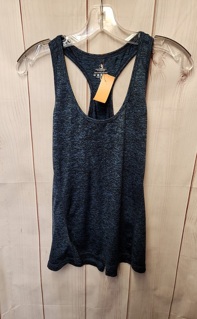 Icyzone Women's Size S Blue Sleeveless Top