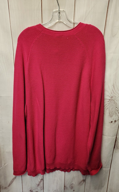 Talbots Women's Size 2X Pink Sweater