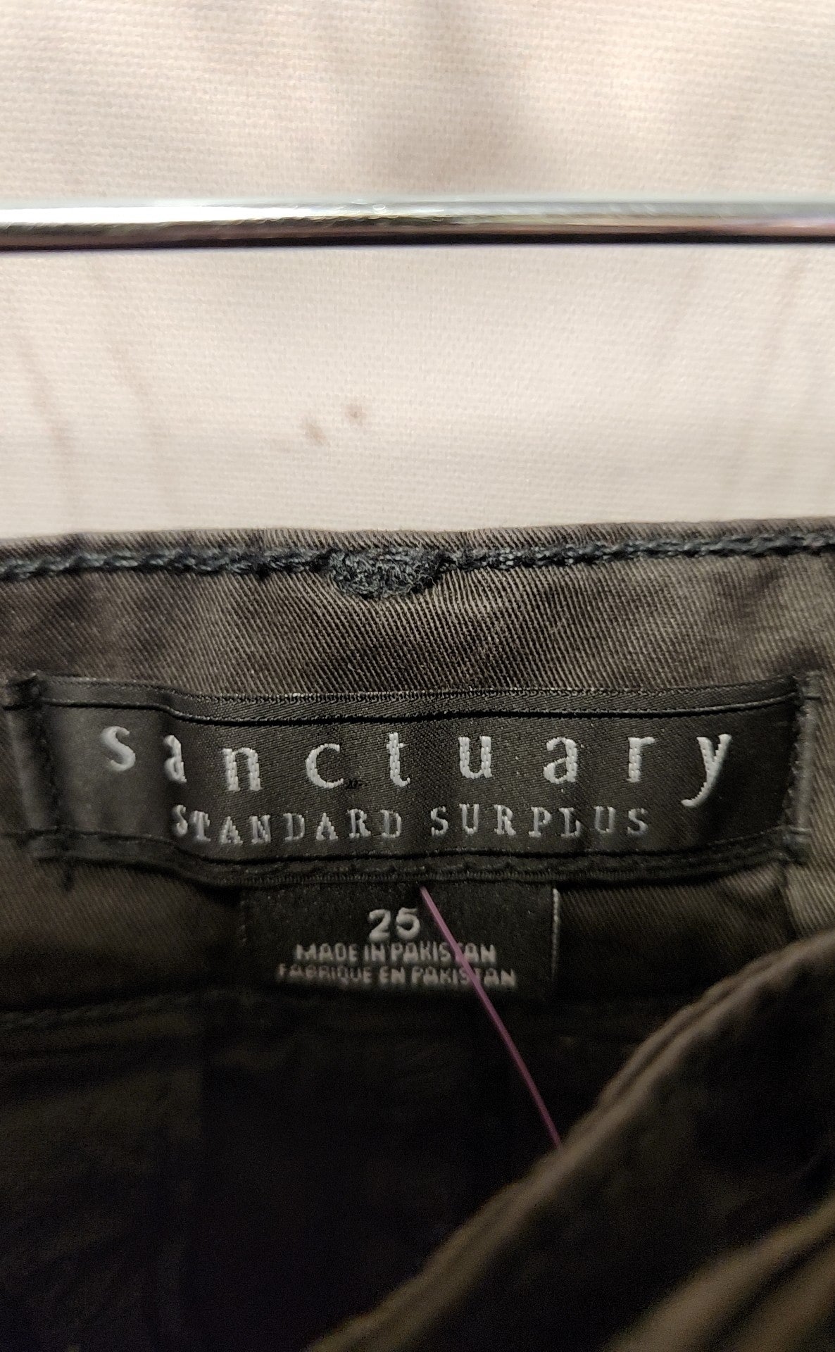 Sanctuary Women's Size 25 (0) Black Pants
