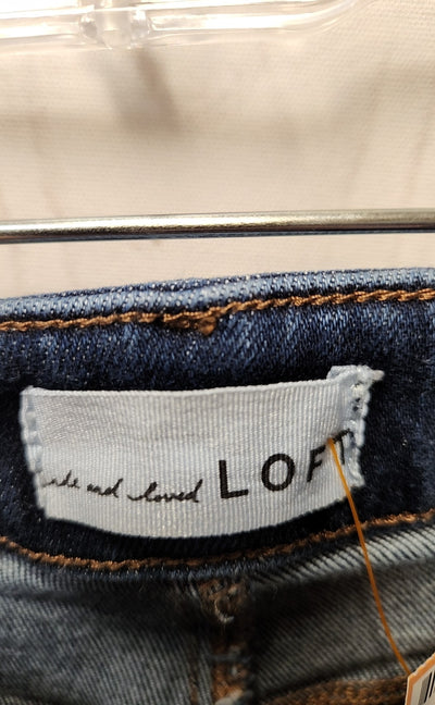 Loft Women's Size 31 (11-12) Blue Jeans The Curvy Jegging