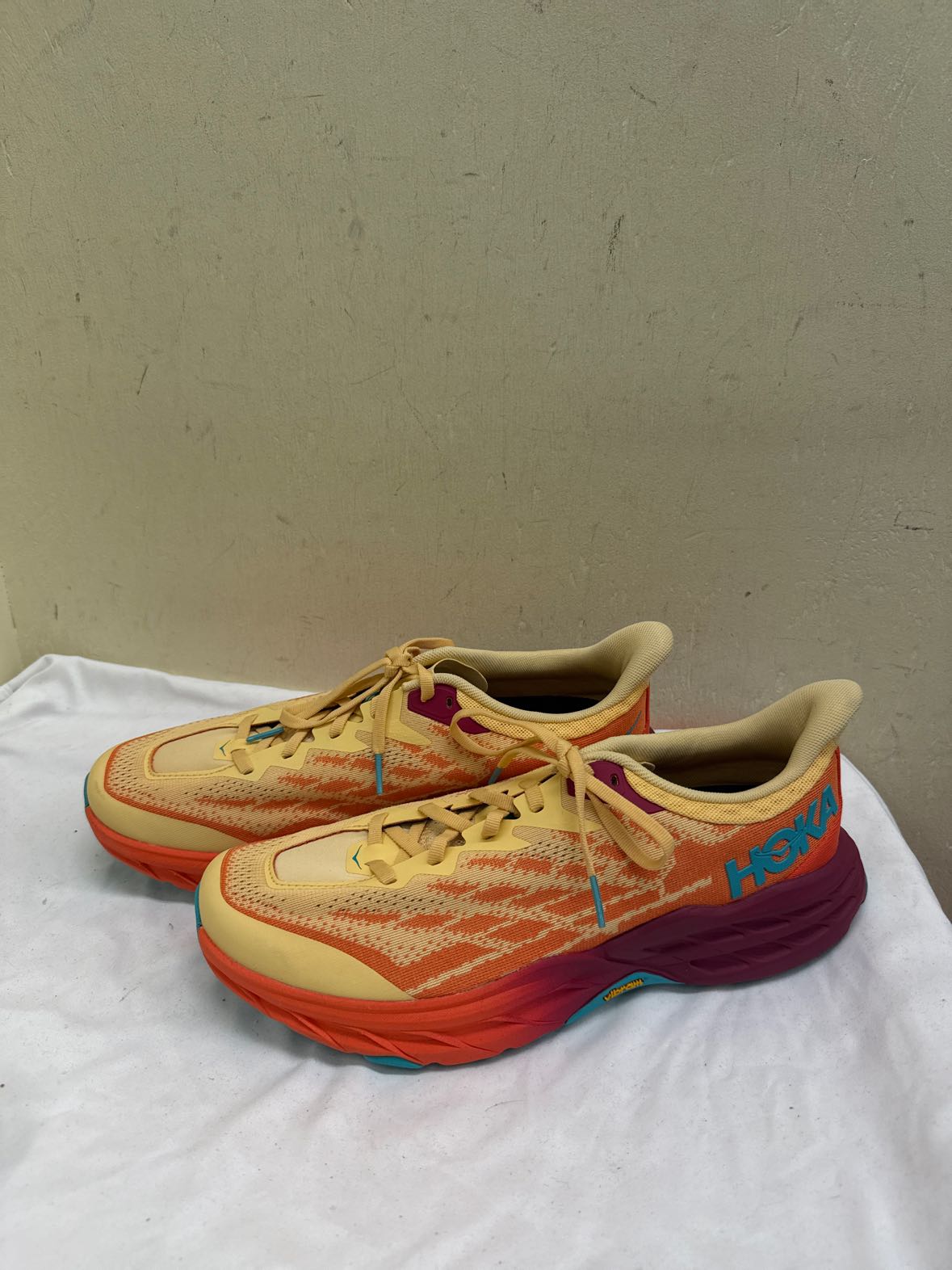 Hoka Women's Size 12 Orange Sneakers Shoes
