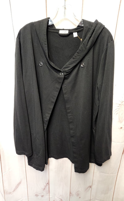 Pure Jill Women's Size XL Black Cardigan