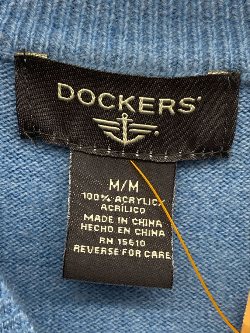 Dockers Men's Size M Blue Sweater