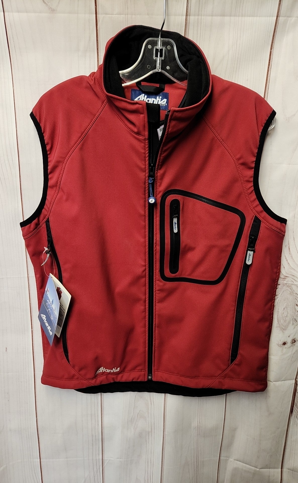 NWT Atlantis Weathergear Women's Size S Red Vest