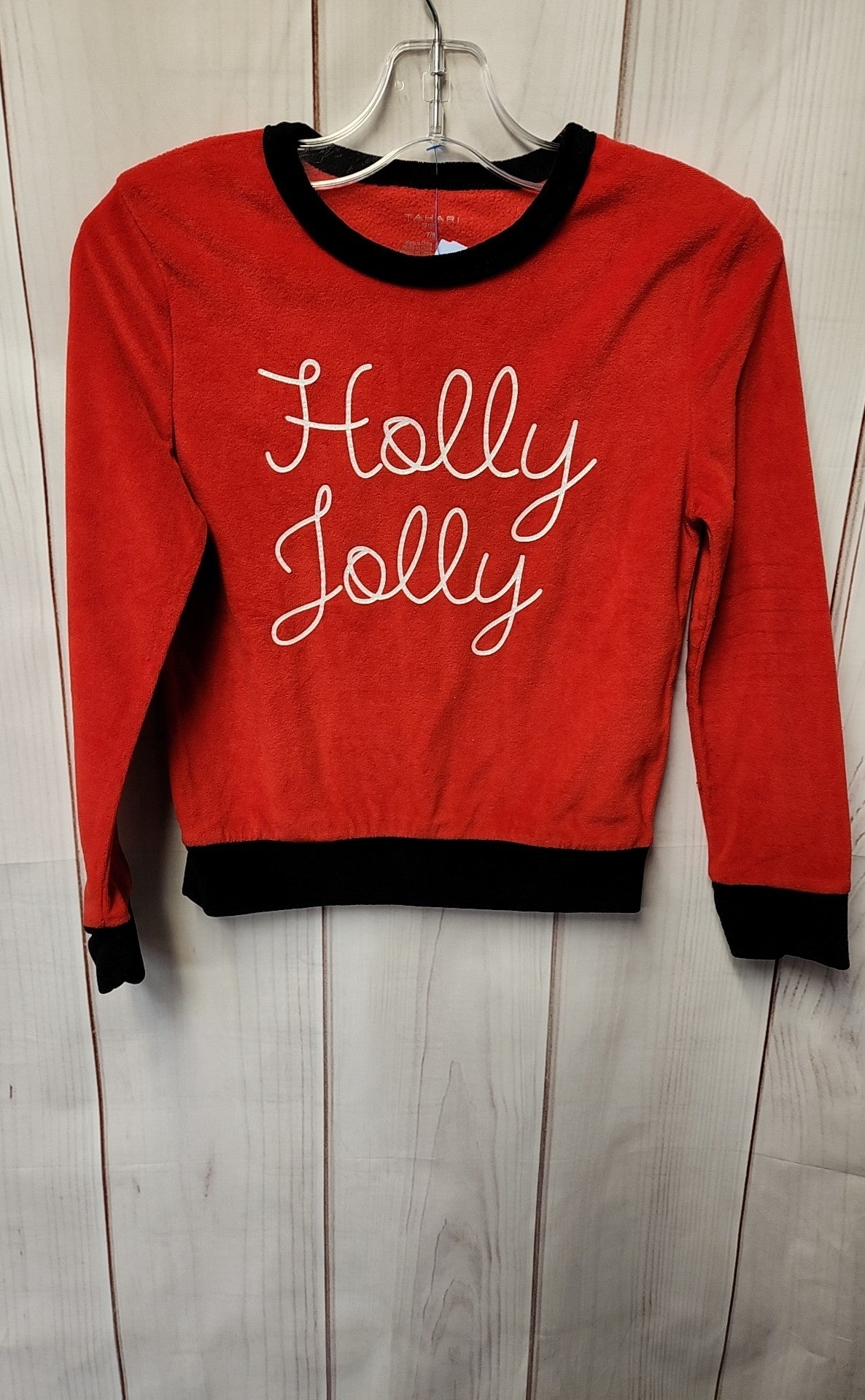 Tahari Girl's Size 7/8 Red Shirt