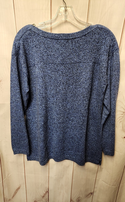 Talbots Women's Size L Blue Sweater