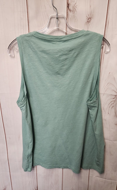 Madewell Women's Size XL Mint Sleeveless Top