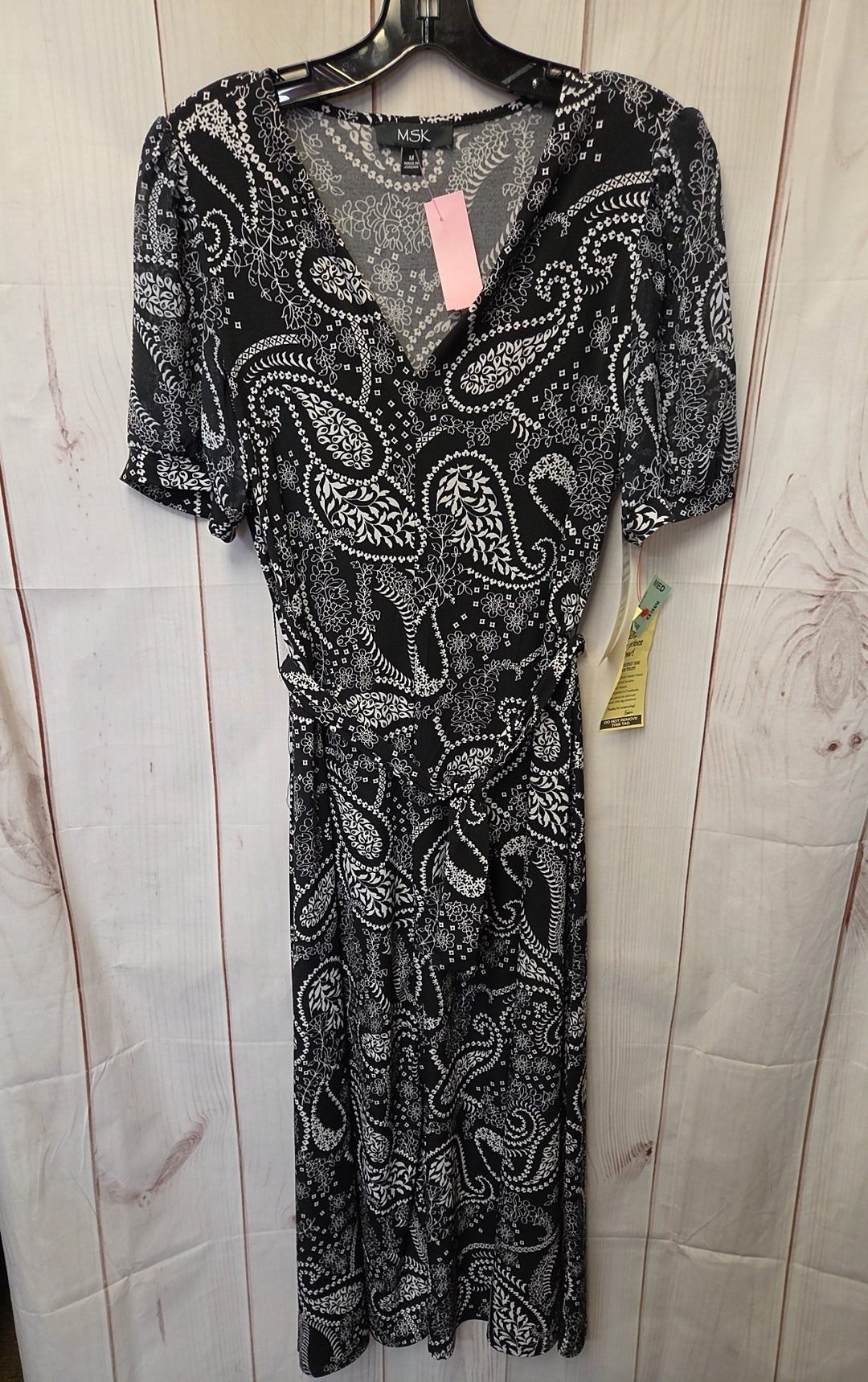 NWT Msk Women's Size M Black Dress – Off The Rack