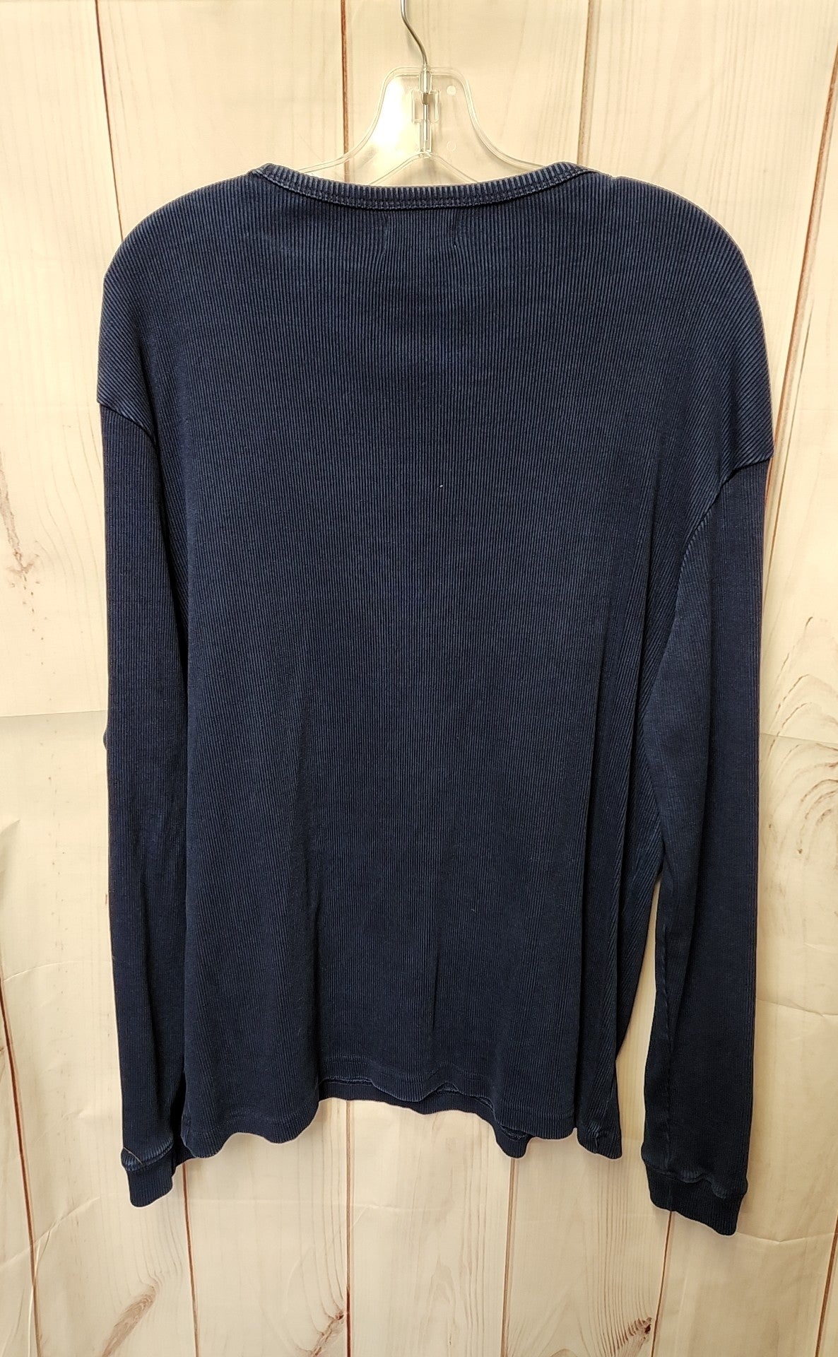 Zara Men's Size L Navy Shirt