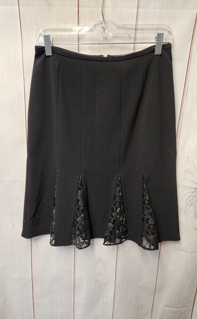 Emma James Women's Size 6 Petite Black Skirt