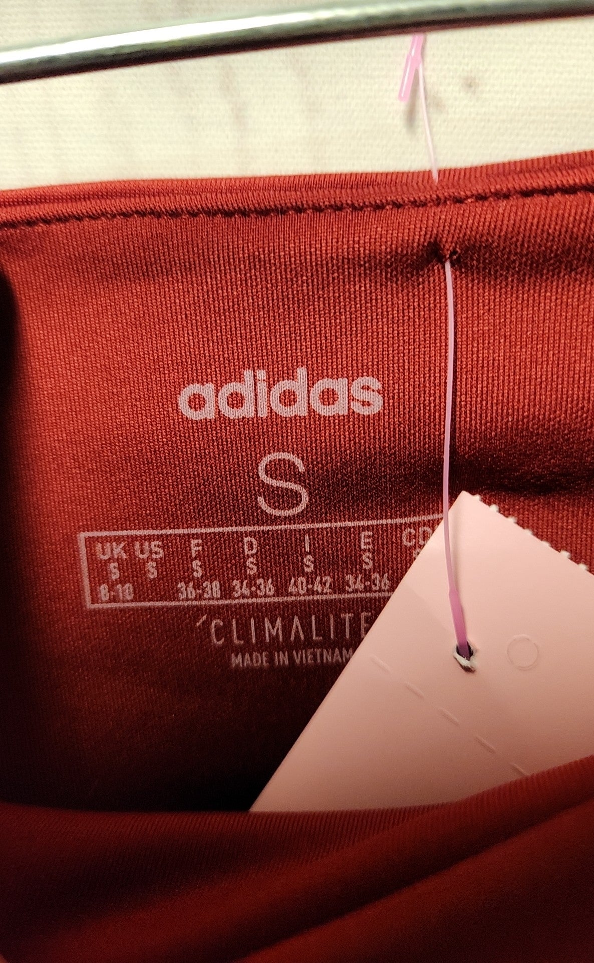 Adidas Women's Size S Red Leggings