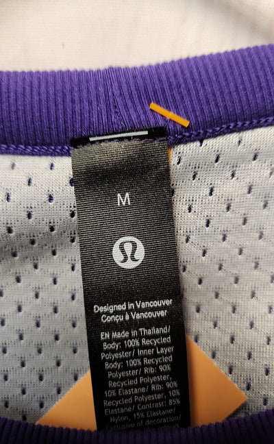 Lululemon Men's Size M Purple Sleeveless Shirt