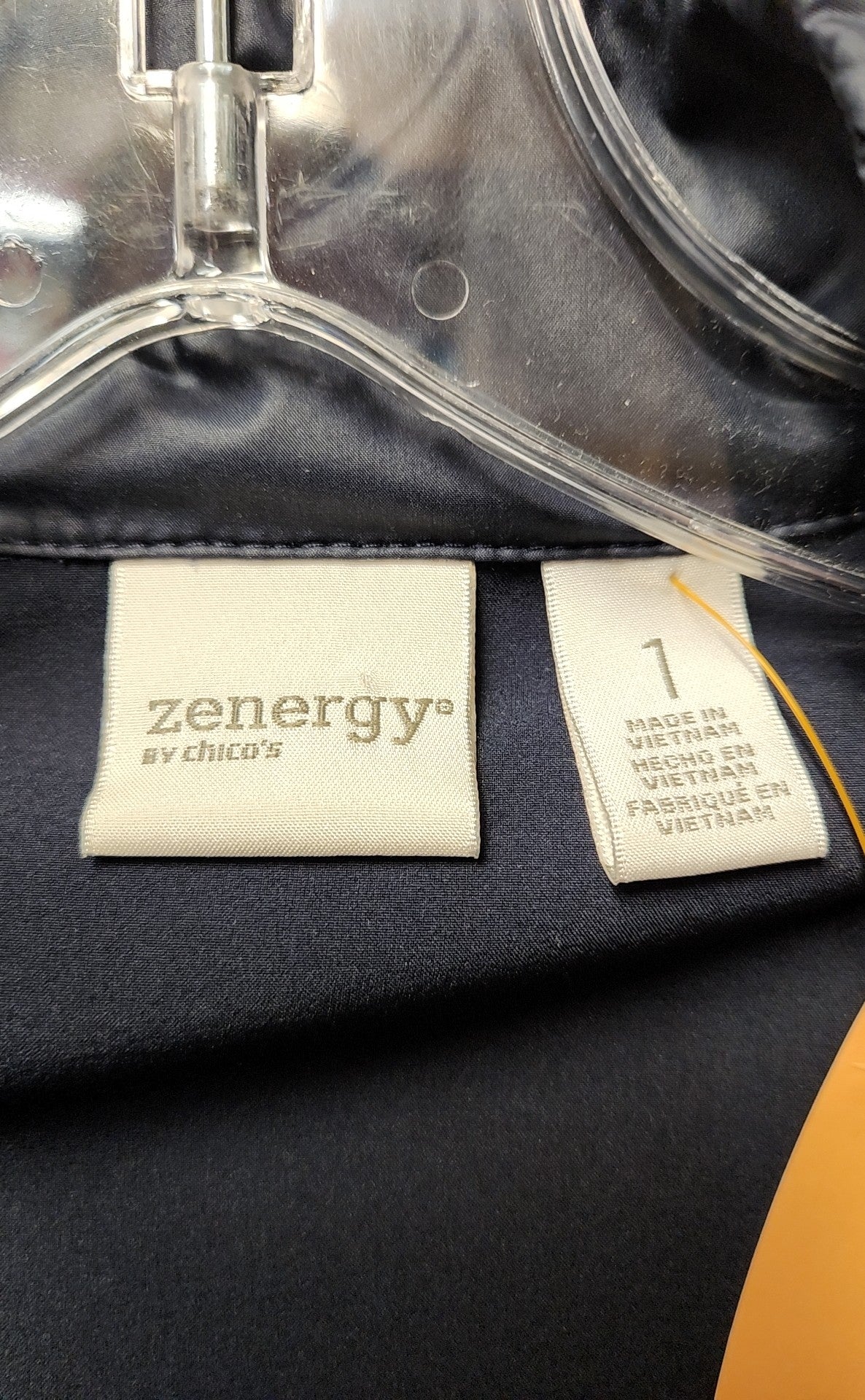 Zenergy - Chico's Women's Size 1 = US M Navy Jacket