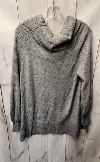 Anthropologie Women's Size L Petite Gray Sweater