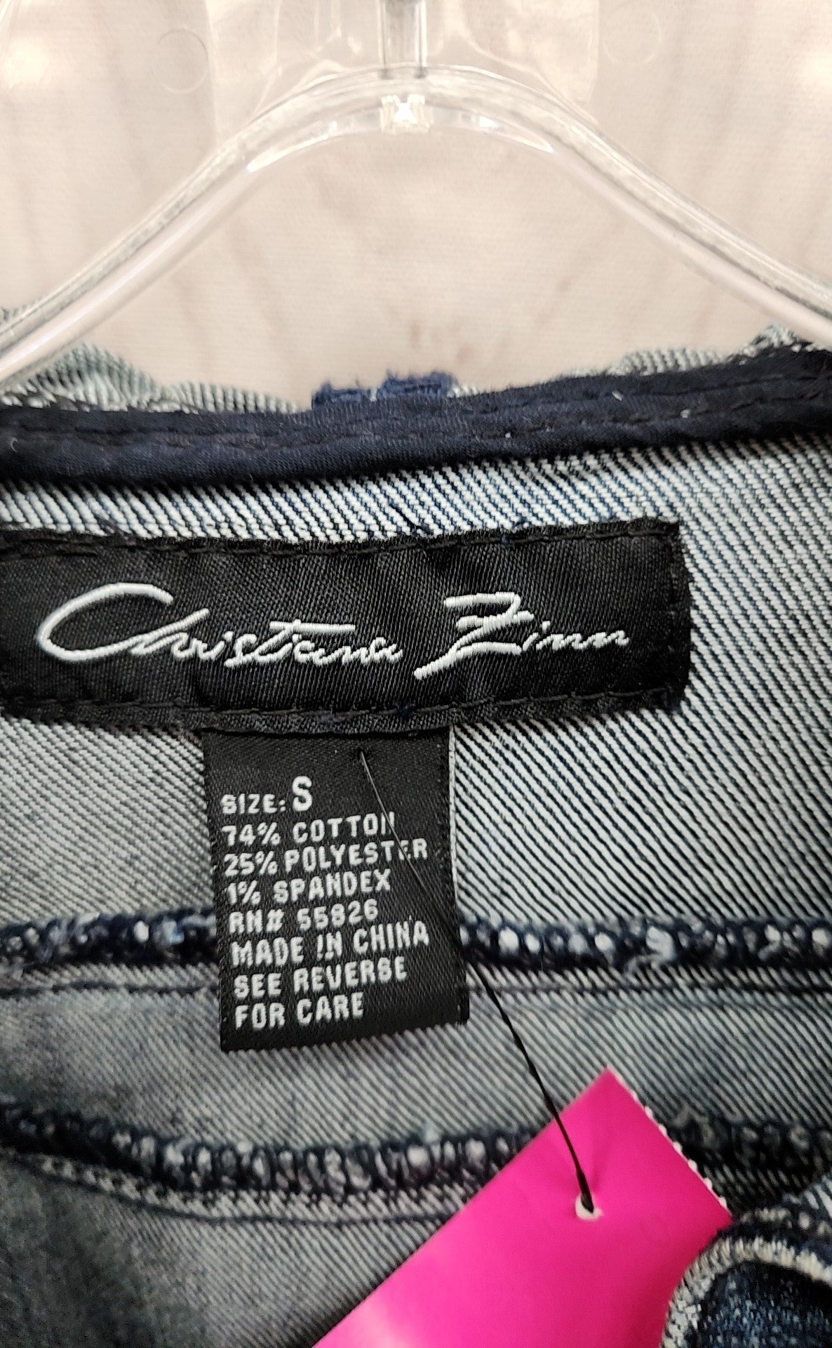 Christina Zinn Women's Size S Blue Jacket