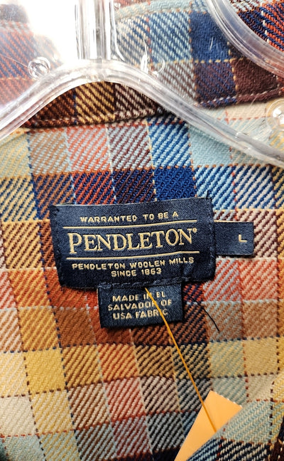 Pendleton Women's Size L Brown Long Sleeve Top