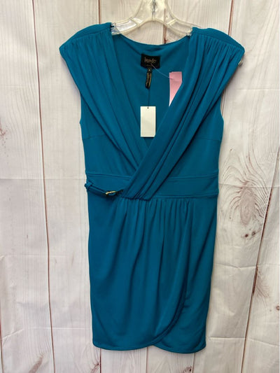 NWT Laundry Women's Size 6 Teal Dress