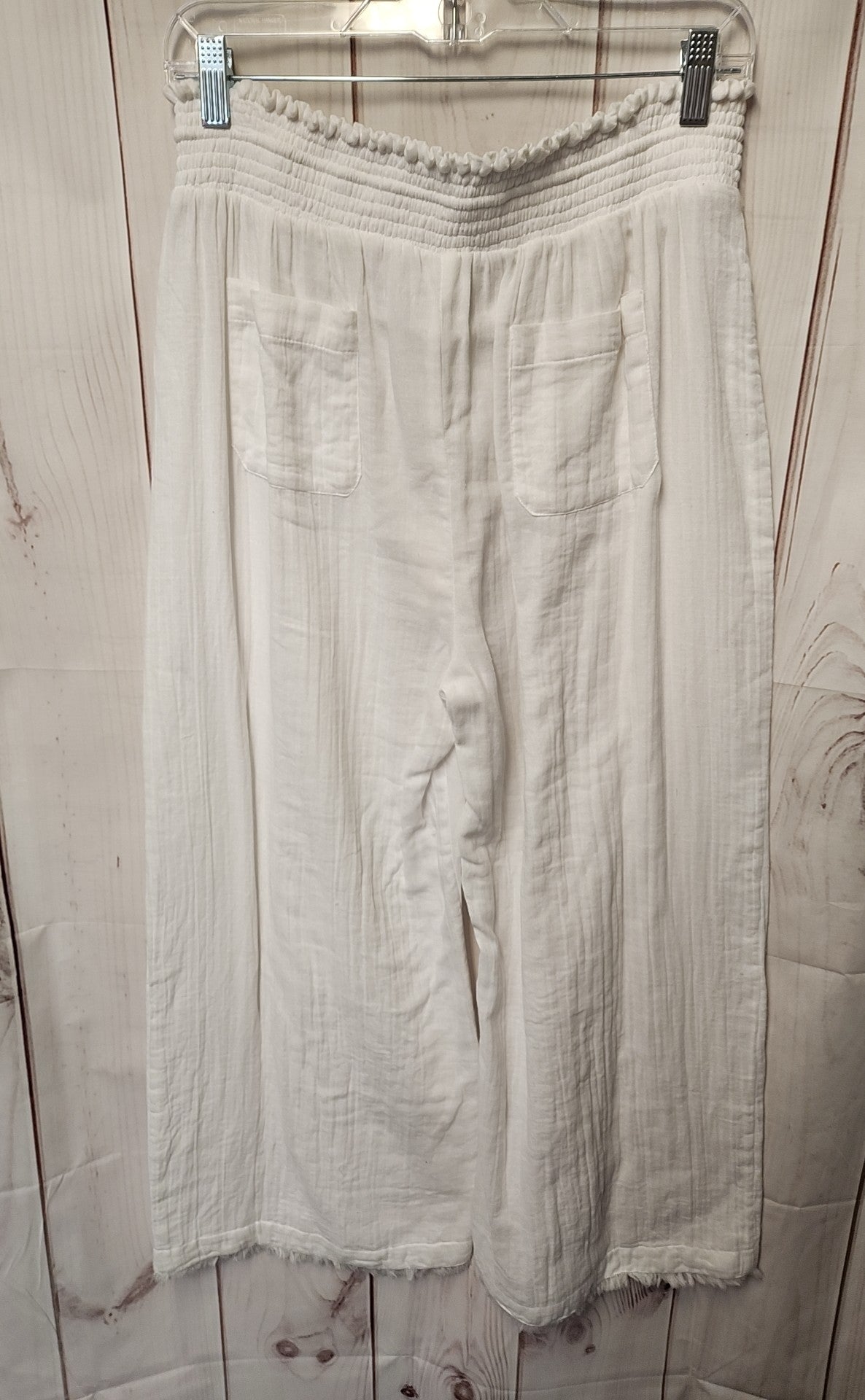 NWT Helen Jon Women's Size L White Pants