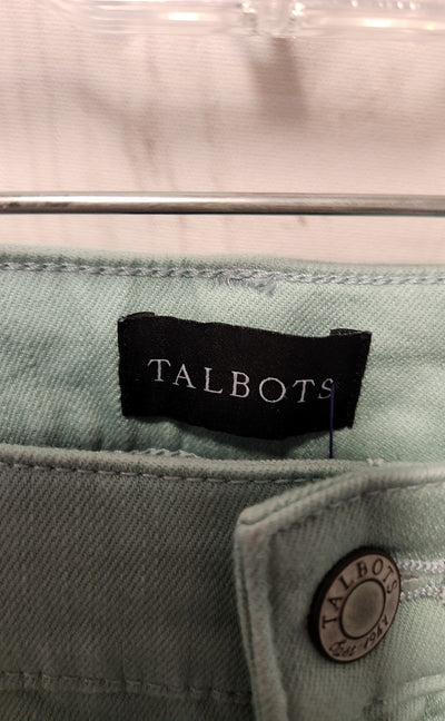 Talbots Women's Size 32 (13-14) Light Blue Jeans Slim Ankle Jean