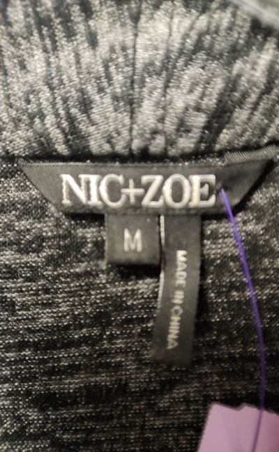 Nic & Zoe Women's Size M Black Cardigan