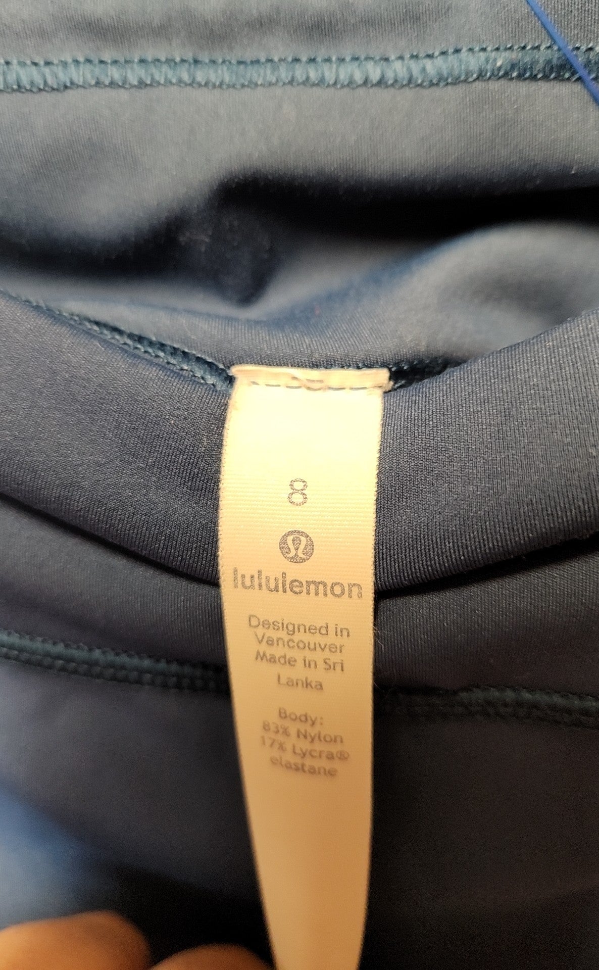 Lululemon Women's Size 8 Teal Active Capris