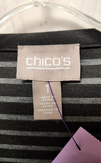 Chico's Women's Size 1 = US M Black Jacket