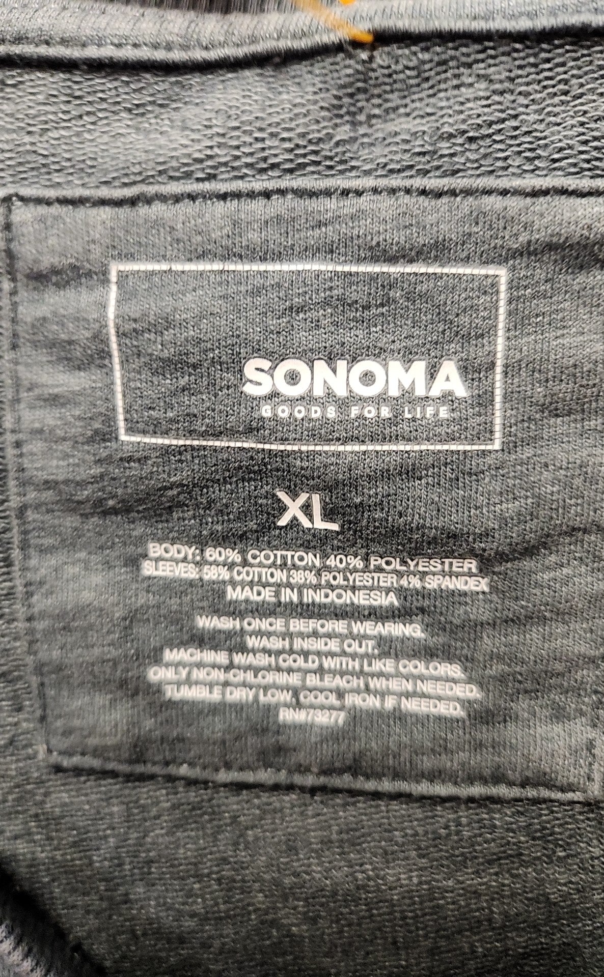 Sonoma Men's Size XL Gray Shirt