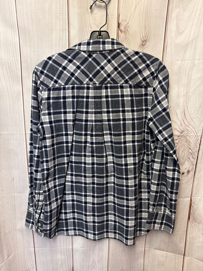 J Crew Women's Size XXS Navy Long Sleeve Top