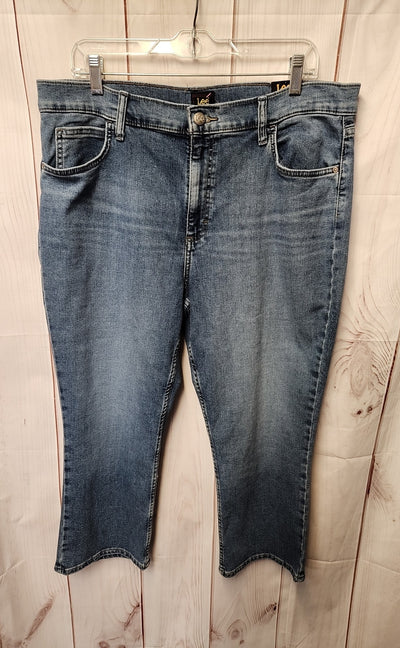 NWT Lee Women's Size 34 (18/1X) Blue Jeans